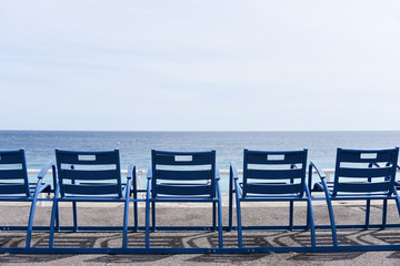Promenade des Anglais in Nice, France