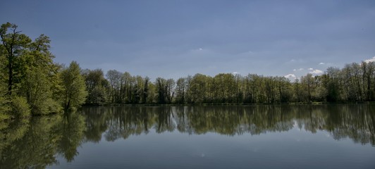 Obraz premium Drague de Champ-Pataule à Viriat, Ain, France