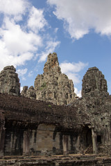 Fototapeta na wymiar Traces of the Khmer civilization : Angkor Thom