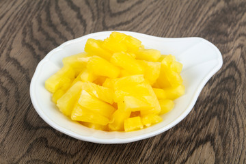 Canned pineapple