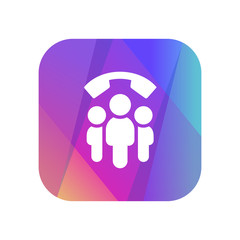 Multi-Color App Button