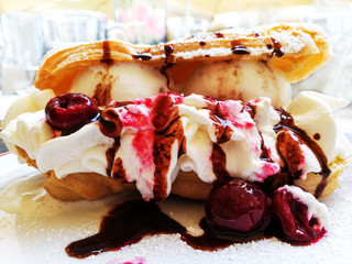 sponge fingers sugar biscuit