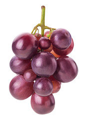 Ripe bunch red grape