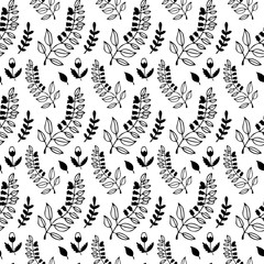 Floral seamless pattern. Can be used for textile, website background, book cover, packaging.