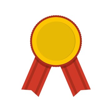Award icon. Flat illustration of award vector icon isolated on white background