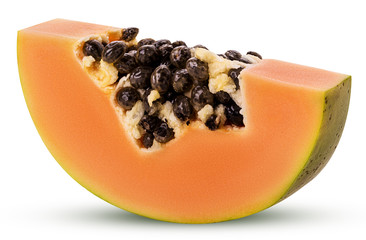 Sweet papaya slice