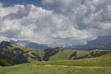 Fototapeta premium Landschaft in Südtirol
