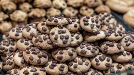 Homemade chocolate chip cookies