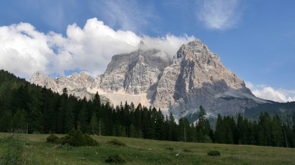 Panorama delle Dolomiti in Cadore Monte Pelmo