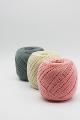 Colorful thread. yarns are available in many color.