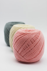 Colorful thread. yarns are available in many color.