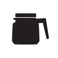 coffee or tea pot icon- vector illustration