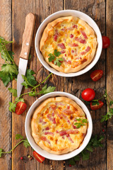 homemade french quiche