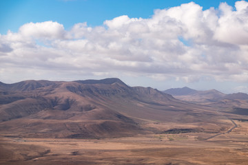 Fototapeta na wymiar Aerial photography of the Canary Islands