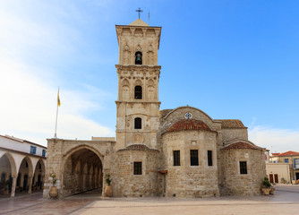 Fototapeta na wymiar Church of Saint Lazarus in Larnaca, Cyprus.
