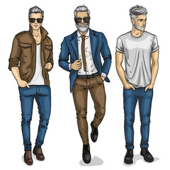 Vector man models