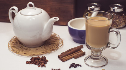 tea masala and spices