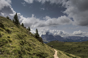 Fototapeta premium Landschaft in Südtirol