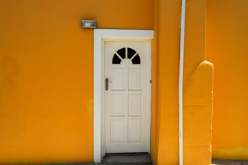 Bright Orange House