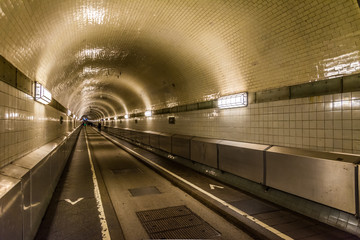 Obraz premium 2976-Hamburg- Elbtunne