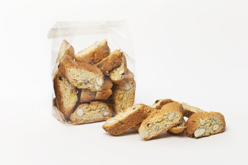 cookies on a white background