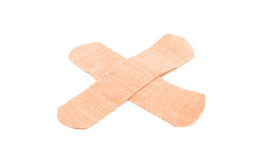 bactericidal adhesive plaster isolated