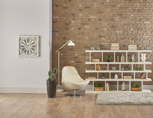vertical bookshelf and library corner decor modern home design frame and vintage decoration home...
