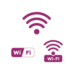 Wireless and wifi icons. Wireless Network Symbol wifi icon. Wireless and wifi vector