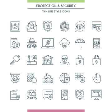 icons set on theme security2