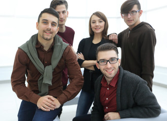 portrait of creative business team.