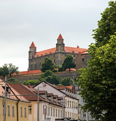 Fototapeta na wymiar Bratislava Castle. Slovakia
