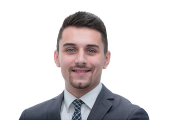 portrait of confident businessman