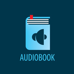 Audiobook. Vector logo template