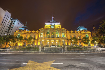 Fototapeta na wymiar Government Palace in Tucuman, Argentina.