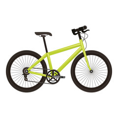 Fototapeta na wymiar sport bicycle isolated icon vector illustration design