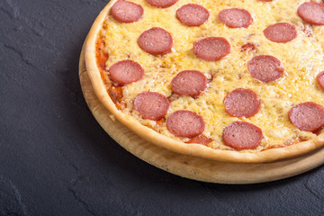 Italian pizza pepperoni