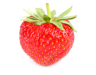 Strawberry isolated on white background. Clipping Path
