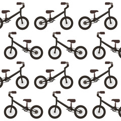 mountain bicycle pattern background vector illustration design