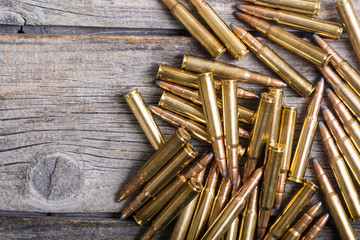 Bullets . Gun cartridge 8mm caliber background