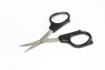 nail scissors isolated on white background