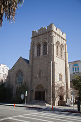 Fototapeta na wymiar A church in Pasadena,California