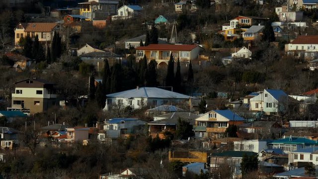 A small mountain village - Vasilievka in the Crimea