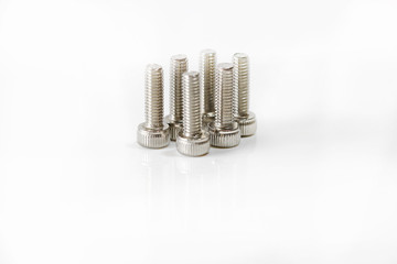 Fototapeta premium Metal Nuts and bolts
