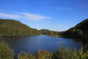 Obraz premium see, wasser, himmel, landschaft, natur, fluss, Norwegen