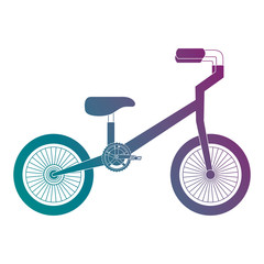mountain bicycle isolated icon vector illustration design