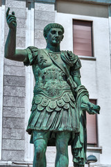 Fototapeta na wymiar Trajan Monument in Ancona
