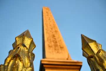 Obelisc and fence ornaments