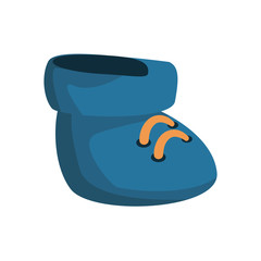 Cute boot cartoon