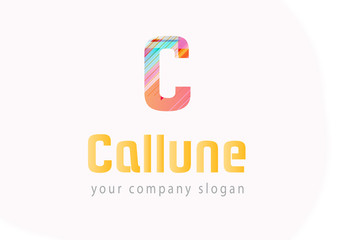 letter C logo Template for your company