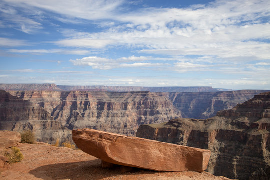 Arizona's majestic Grand Canyon rock formation